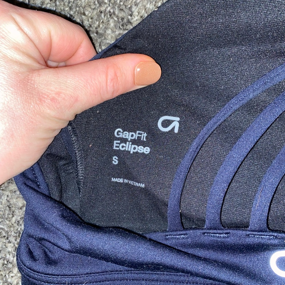 Gapfit Eclipse Medium Support Strappy Sports Bra - image 4